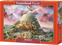 Castorland puzzel Tower of Babel - 3000 stukjes legpuzzel-2