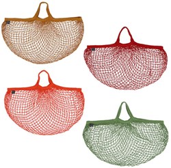 Esschert Design boodschappentas nettas rood duurzaam textiel
