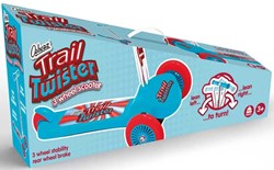 Step Trail Twist blauw - kinderscooter met stevige wielen