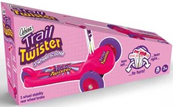 Step Trail Twist scooter roze - kinderscooter voor buitenplezier