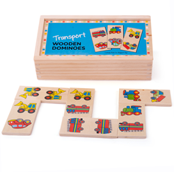 Bigjigs Dominostenen Transport