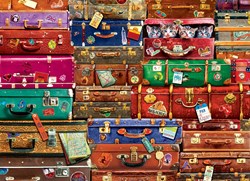 Eurographics puzzel Travel Suitcases - 1000 stukjes