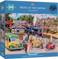 Gibsons Treats at the Station - 1000 Teile-2