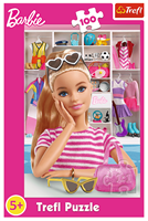 Trefl Barbie legpuzzel 100 stukjes - kleurrijke kinderpuzzel karton-2
