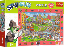 Trefl puzzle 100 pièces - Spy Guy - ville - puzzle d'observation