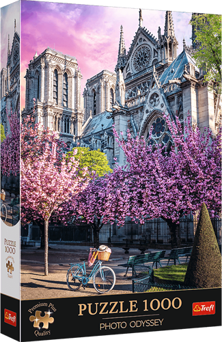 Trefl puzzle 1000 pièces - Cathédrale Notre-Dame de Paris - Premium Plus