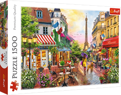 Trefl puzzel 1500 stukjes - Parijs charme legpuzzel volwassenen