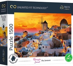 Pz. Romantische Zonsondergang: Santorini 1000 T.