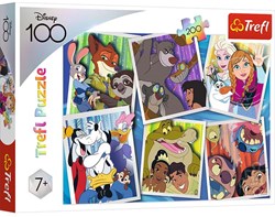 Trefl puzzle - Héros Disney 200 pièces - Disney 100 anniversaire