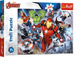 Trefl puzzle - Avengers 200 pièces super-héros Marvel