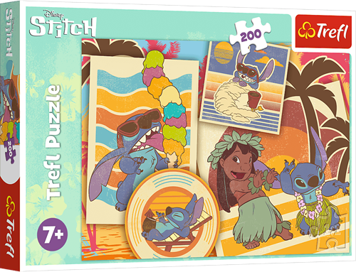 Trefl puzzle Disney Lilo & Stitch - 200 pièces - puzzle enfant