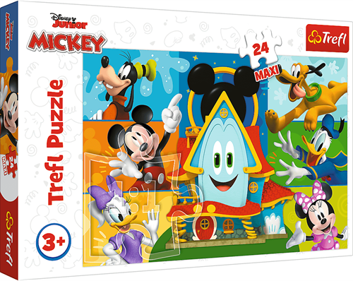 Trefl puzzle - Mickey Mouse et ses amis Disney Funhouse 24 Maxi