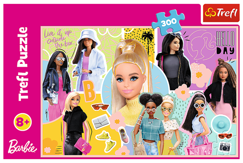 Trefl Barbie puzzel - 300 stukjes - Mattel speelgoed puzzel-2