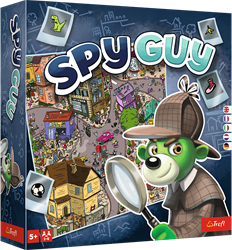 Trefl jeu de société Spy Guy - jeu éducatif pour enfants 1-4 joueurs