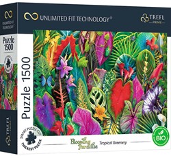 Trefl Trefl - Puzzels - 1500 UFT" - Tropisch groen_FSC Mix 70%"