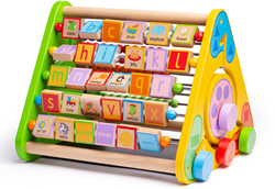 BigJigs houten activiteiten centrum baby speelgoed - educatief