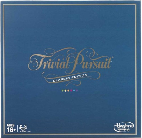 Hasbro bordspel Trivial Pursuit Classic editie gezelschapsspel