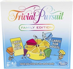 Hasbro bordspel Trivial Pursuit Family Edition - Trivia spel voor gezinnen
