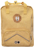 Trixie sac à dos - grand cartable lion enfant imperméable jaune-2