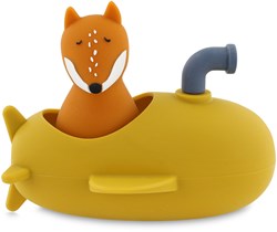 Trixie badspeelgoed duikboot - siliconen Mr. Fox oranje vanaf 12 maanden