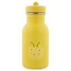 Trixie drinkfles kind 350ml Mrs. Bumblebee - duurzame waterfles geel