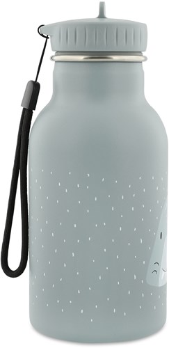 Trixie gourde inox enfant 350ml Mr. Shark bleu étanche