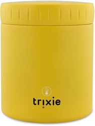 Trixie thermos voedselpot voor kinderen - Mr. Lion - 350ml - RVS - Geel