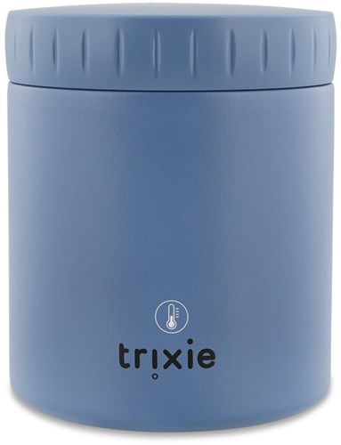 Trixie boîte alimentaire isotherme pour enfants - Mrs. Elephant - 350ml - Inox - Bleu