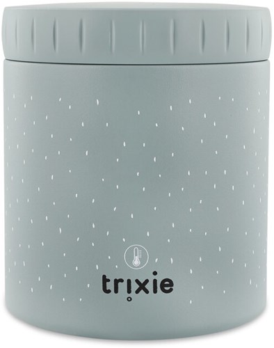 Trixie boîte déjeuner isotherme pour enfants 500 ml - Mr. Shark - Inox - Bleu
