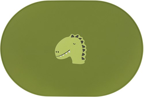Trixie siliconen placemat kinderen - Mr. Dino - flexibel en duurzaam tafelaccessoire