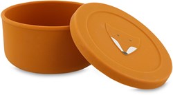 Trixie boîte à goûter enfants - silicone Mr. Fox - boîte à fruits école - lave-vaisselle