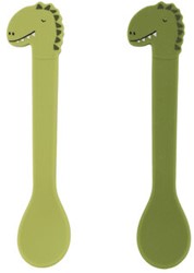 Trixie Siliconen Lepel - Mr Dino, 2st.