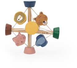 Trixie houten activiteitenbal - educatief babyspeelgoed FSC hout
