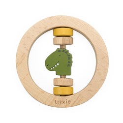 Trixie hochet en bois jouet bébé - Mr. Dino - Bois FSC