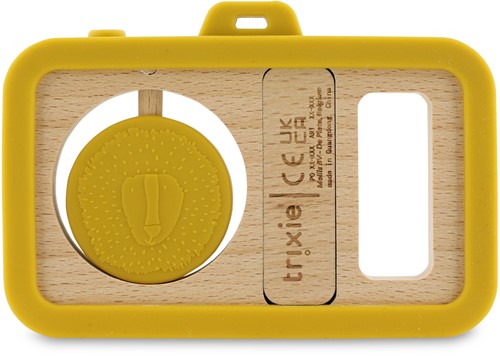 Trixie Houten Siliconen  Baby Camera  - Mr. Lion