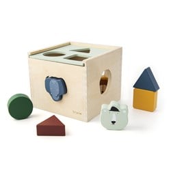 Trixie boîte à formes en bois jouet éducatif pour tout-petits et enfants