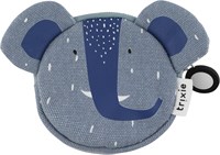 Trixie porte-monnaie - porte-monnaie rond enfant Mrs. Elephant bleu