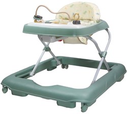 Tryco baby walker dinosaurus loopstoel stonegreen met speelblad