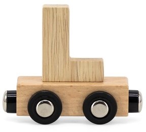 Tryco houten lettertrein wagon L - magnetisch speelgoed voor kinderen