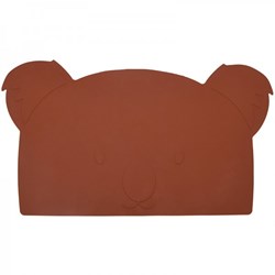 Tryco siliconen placemat Koala dark rust voor kinderen en baby