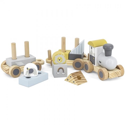 Tryco houten speelgoed trein XL - circustrein voor kinderen-2