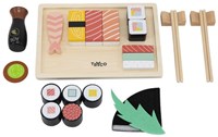 Tryco houten speelgoed sushi set - 23-delig rollenspel voor kinderen