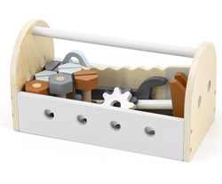 Tryco houten gereedschapskist speelgoed voor kinderen rollenspel