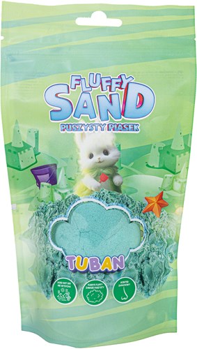 Tuban sable cinétique Fluffy Sand vert 90 g sable à modeler