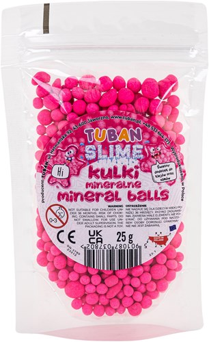Tuban jouet éducatif Mineral Balls rose 25 g - jeu créatif