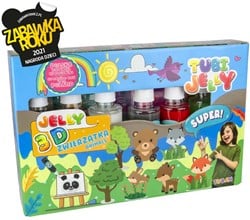 Tuban Tuban - Tubi Jelly Set Met 6 Kleuren - Dieren