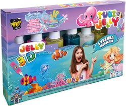 Tuban Tuban - Tubi Jelly Set Met 6 Kleuren - Zeemeermin