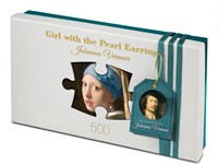 Tucker's Fun Factory puzzle œuvre d'art La Jeune Fille à la perle Vermeer 500 pièces