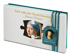 Tucker's Fun Factory puzzle œuvre d'art La Jeune Fille à la perle Vermeer 500 pièces