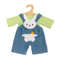 Heless vêtements poupée salopette Bunny Lou set pour poupées 35-45 cm